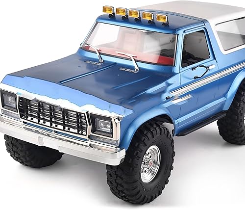 Miniatura 3 de LICHIFIT 20MM Proyector rectangular Retro Simulación Electrochapado Reflector reflector reflector faro para 18 110 RC coche