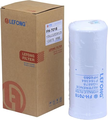 Miniatura 3 de 1 filtro hidráulico resistente LEFONG FH-7018 que reemplaza a 1G-8878, BT8850MPG, P164384, AL233526, BT8862, 51495, 1G8878, 51494, compatible con