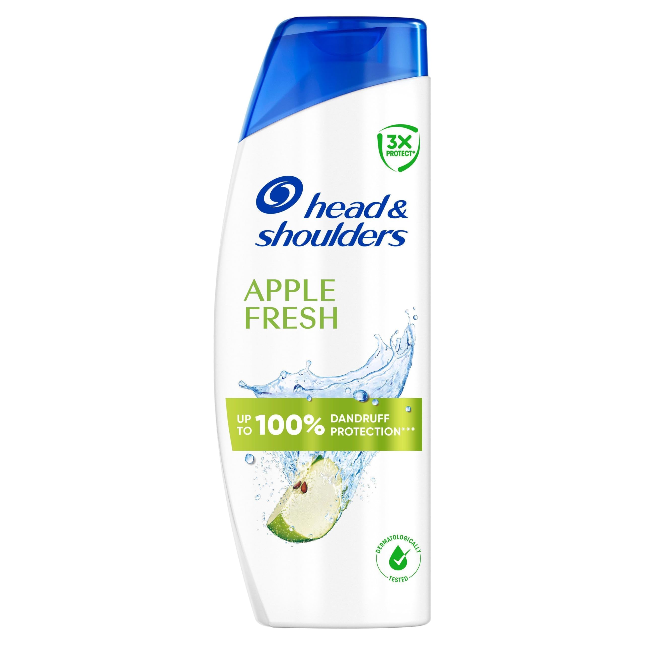 Head & Shoulders Apple Fresh Anti-Schuppen Shampoo 500ml, Wirkt gegen Schuppen, Öl und Juckreiz