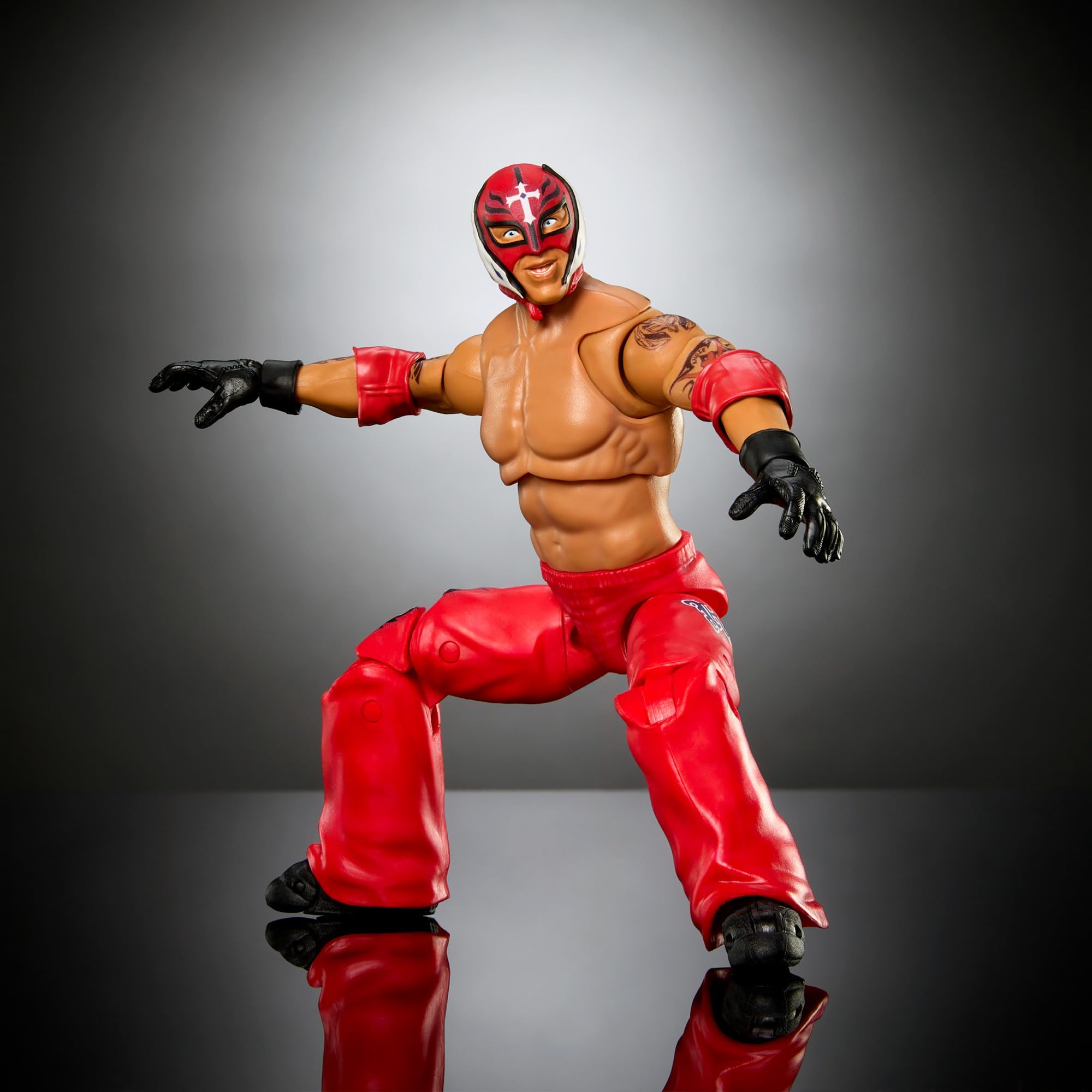 Action Figure WWE Ultimate Edition Rey Mysterio | Mattel HVV70 | 30 Punti Articolazione | Teste E Mani Intercambiabili | Collezionismo
