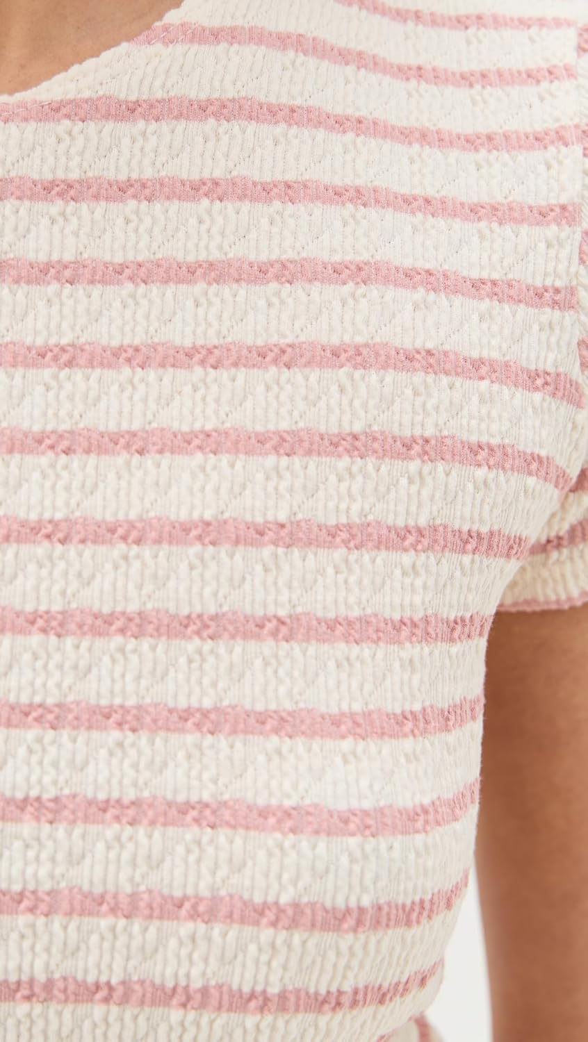 LE BOP Women's Eloise Striped Tee - Image 6