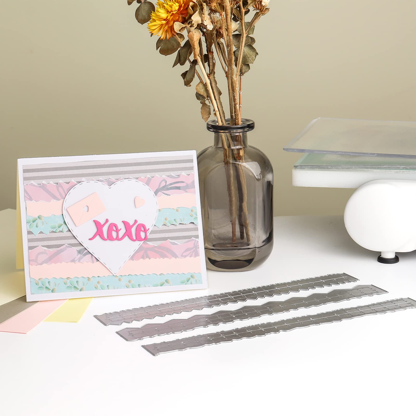 SAVITA 3 Pièces Règle De Bord Irrégulier, Règle D'Artisanat En étal 8