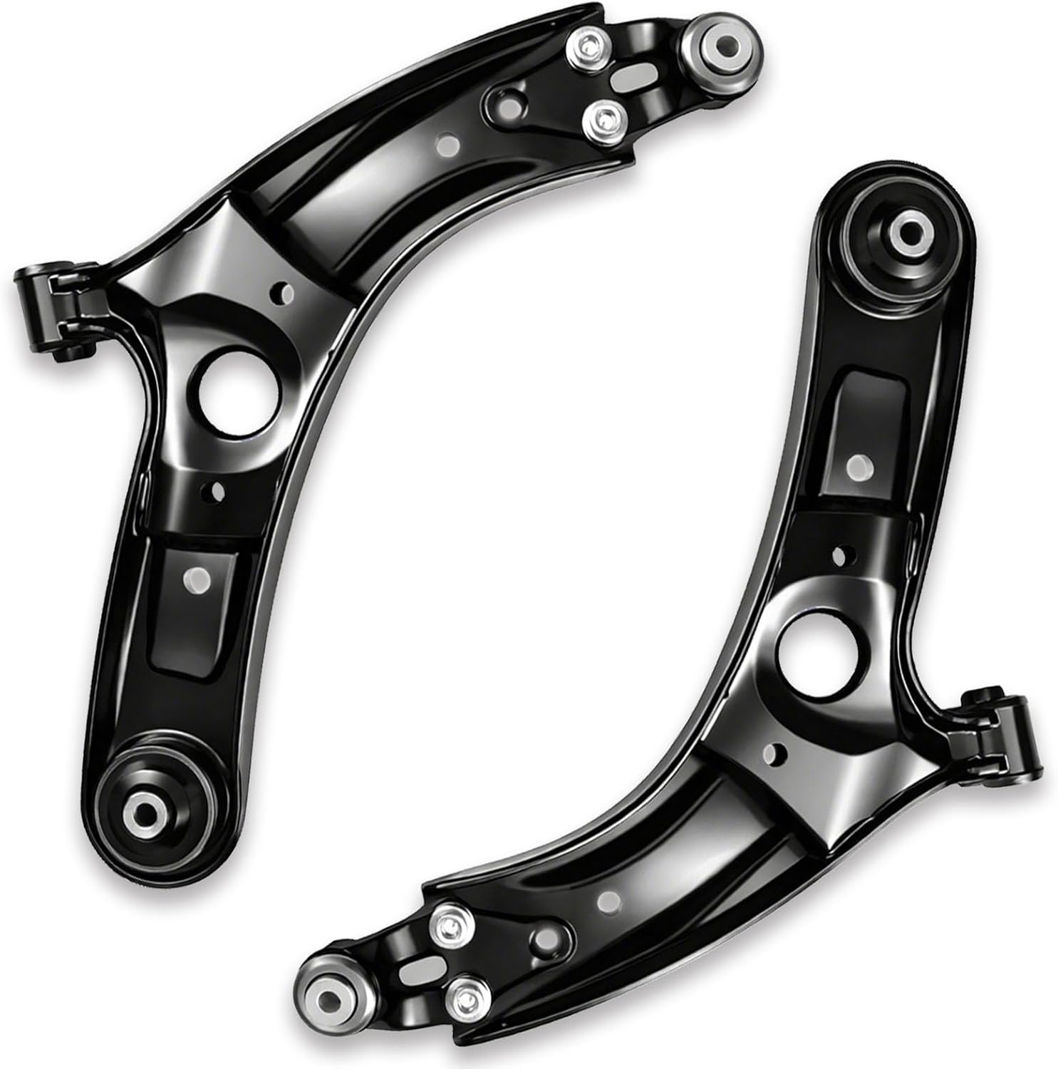 2Pcs Front Lower Control Arm Suspension Kit Compatible with Kia 2014-2019 Soul, 2015-2019 Soul EV– Replaces OE# K623345 K623346