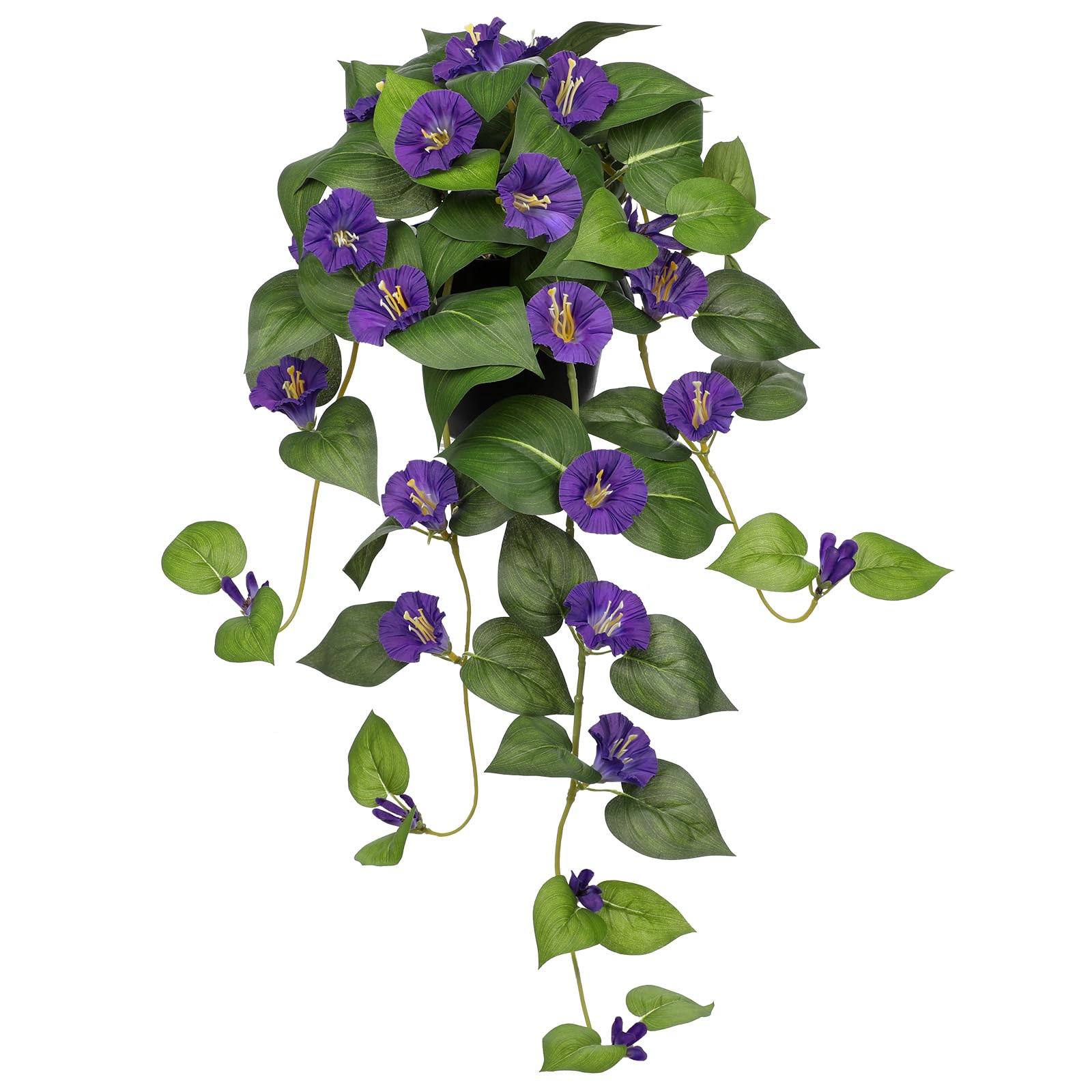 Amazon.com: Briful Artificial Hanging Flowers in Pot 25.6