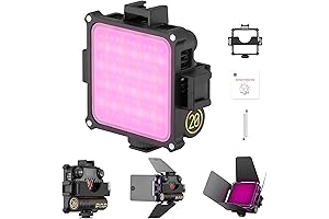 Zhiyun Fiveray M20C LED Video Light: A Spectrum of Possibilities