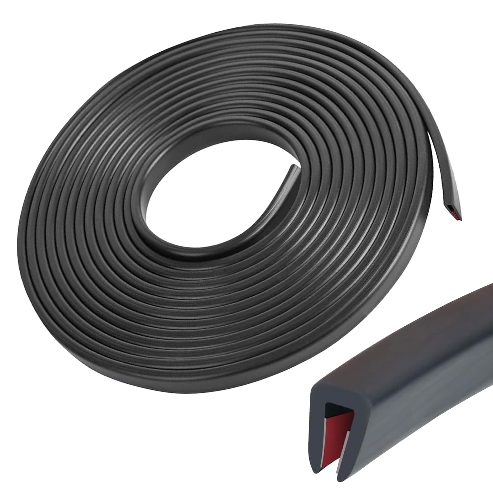 Guarnizione A U In Gomma EPDM 1.6mm X 3m - Protezione Bordi Auto Per Porte E Pannelli - Foto 11