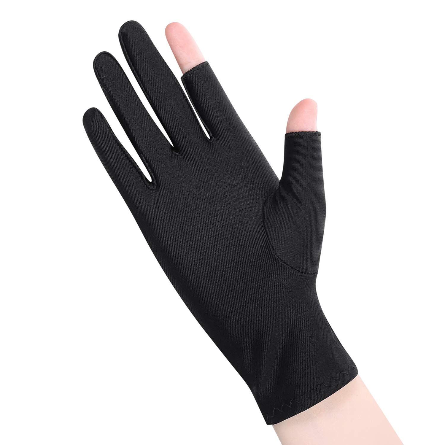 Amazon.co.jp: [LONTG] 指なしグローブ UVカット手袋