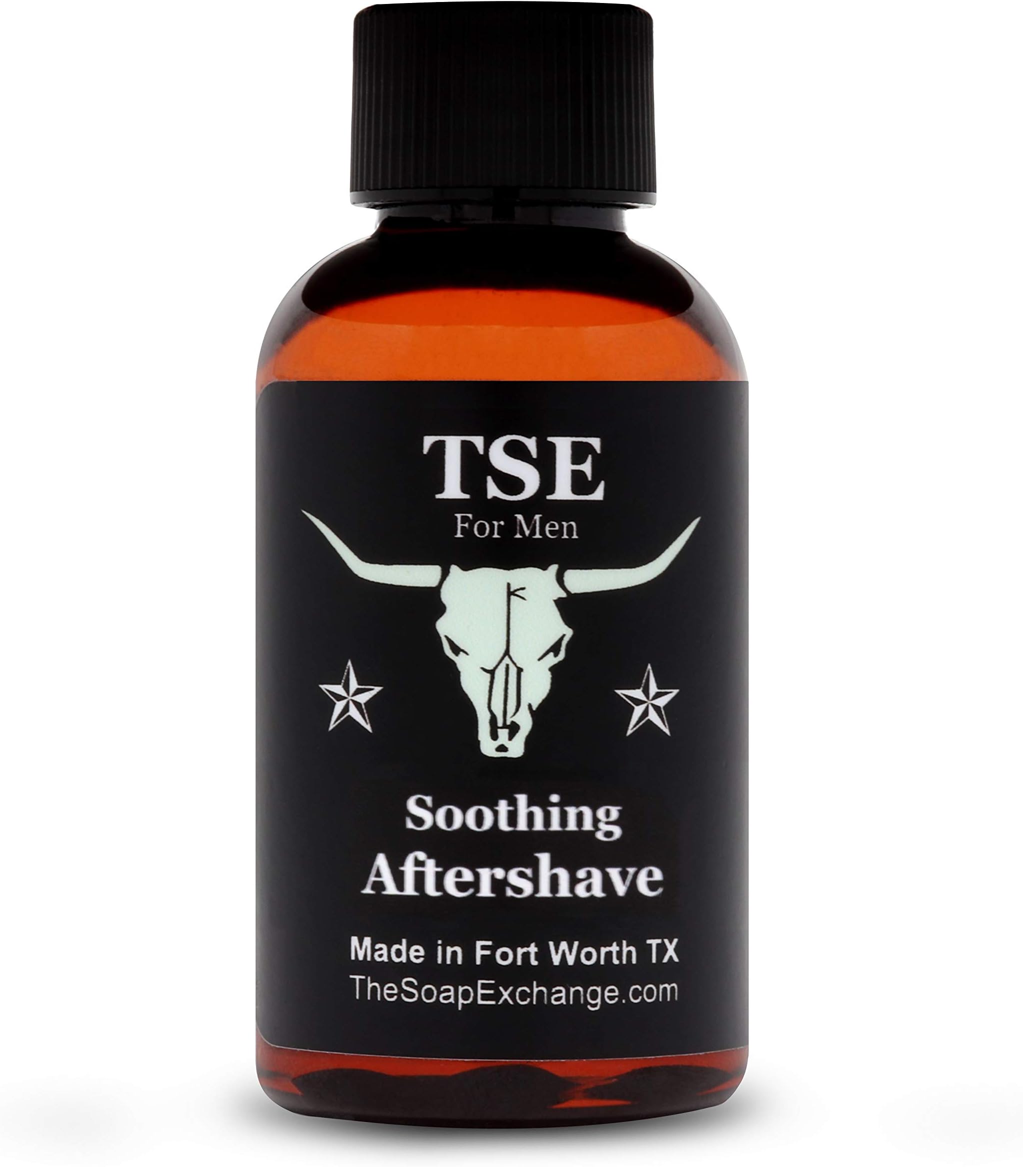 TSE for Men Soothing Aftershave - Cool Mint - Natural Ingredients for a Healthy Post Shave. Reduce Razor burn with Aloe Vera. Hand Crafted 2 fl oz / 60 ml Made in the USA.
