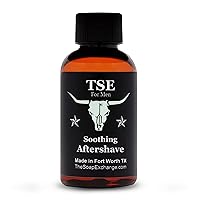 Vista 1 de TSE para hombres calmante para después del afeitado, salvia lavanda, ingredientes naturales para un afeitado saludable. Reduce la quemadura