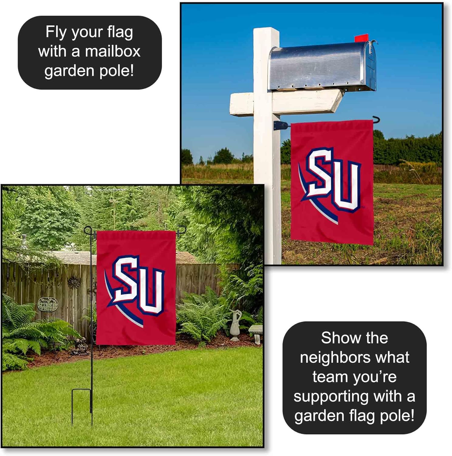 Shenandoah Hornets Garden Flag - Image 4