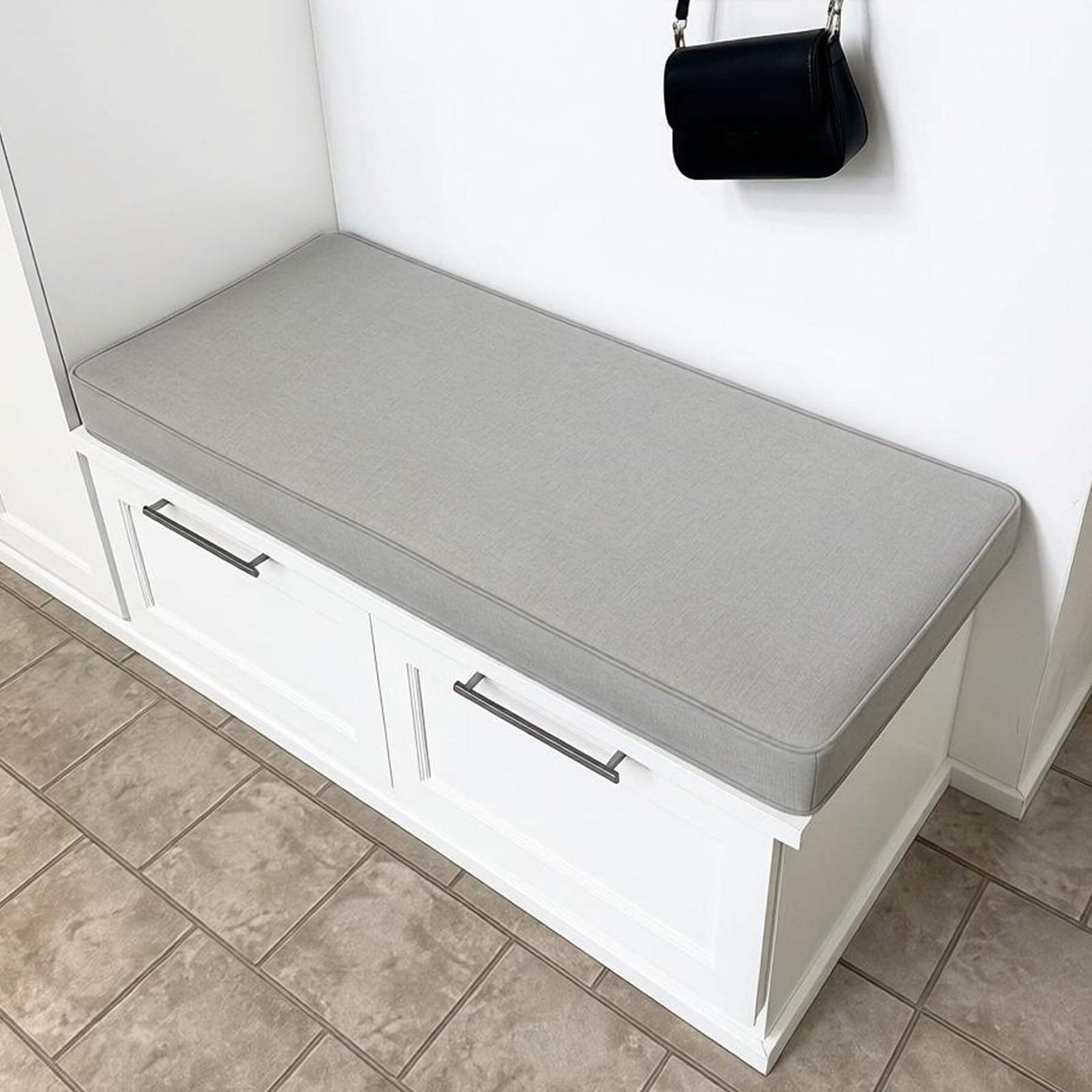 Comfort Washable Custom Bench Cushion, Waterproof Garden Bench Cushion