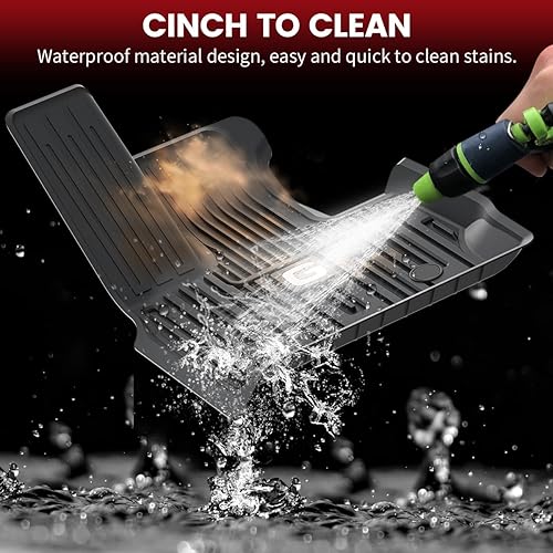 Miniatura 8 de LASFIT Alfombrillas y forro de carga para Mercedes Benz Clase G (G500 G550 G63 AMG) 2019-2023, alfombrillas de automóvil para todo tipo de clima,