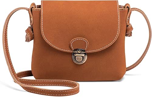 Petit Sac Bandouliere Femme de Verrouillage Antivol, Sac a Main