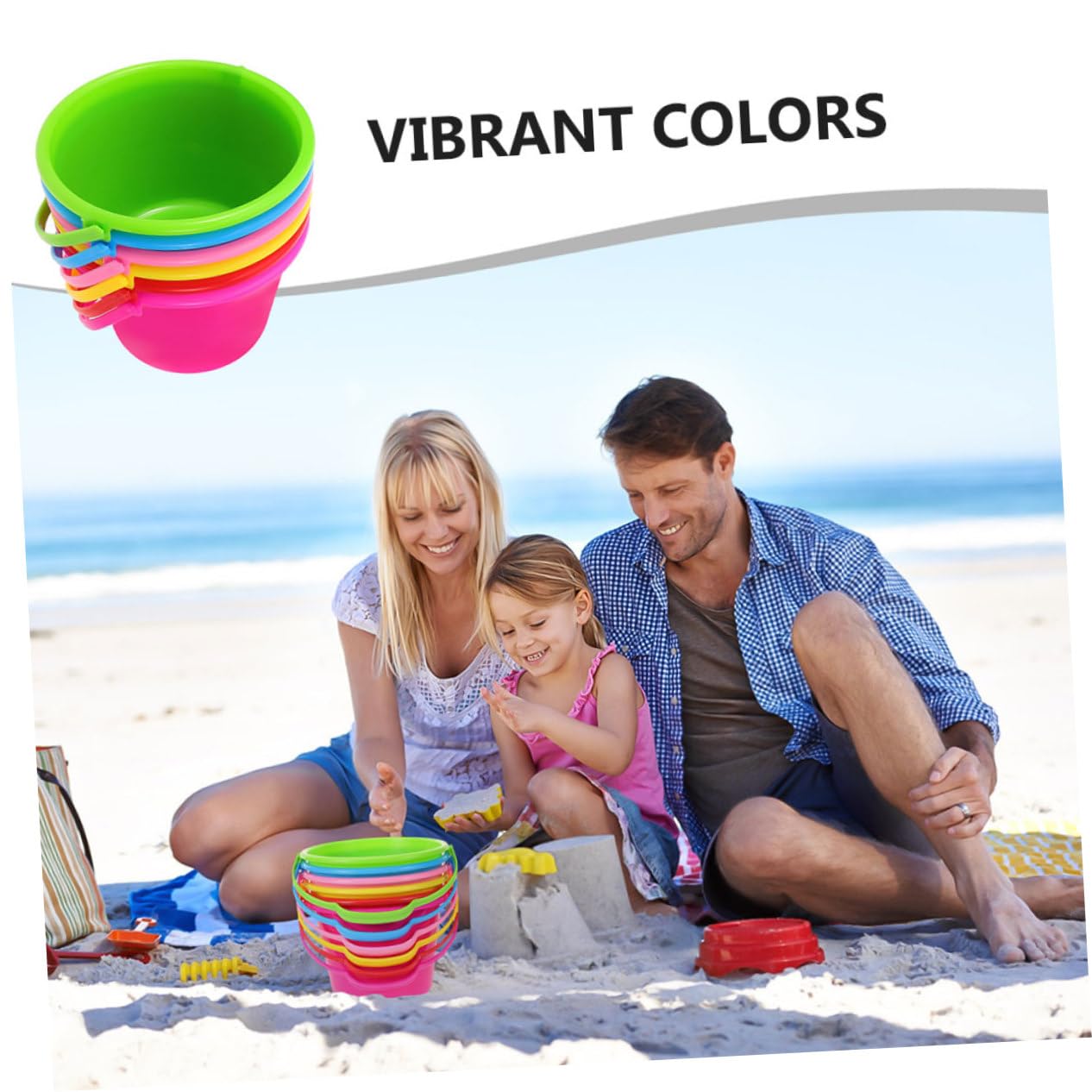 Secchiello Spiaggia Ragazzo Ragazza 12 Pezzi Abs Giocattolo Mare | Beach Buckets, Beach Essentials, Bucket Kids, Beach Day Essentials, Toy Beach, Atmosfera Estiva