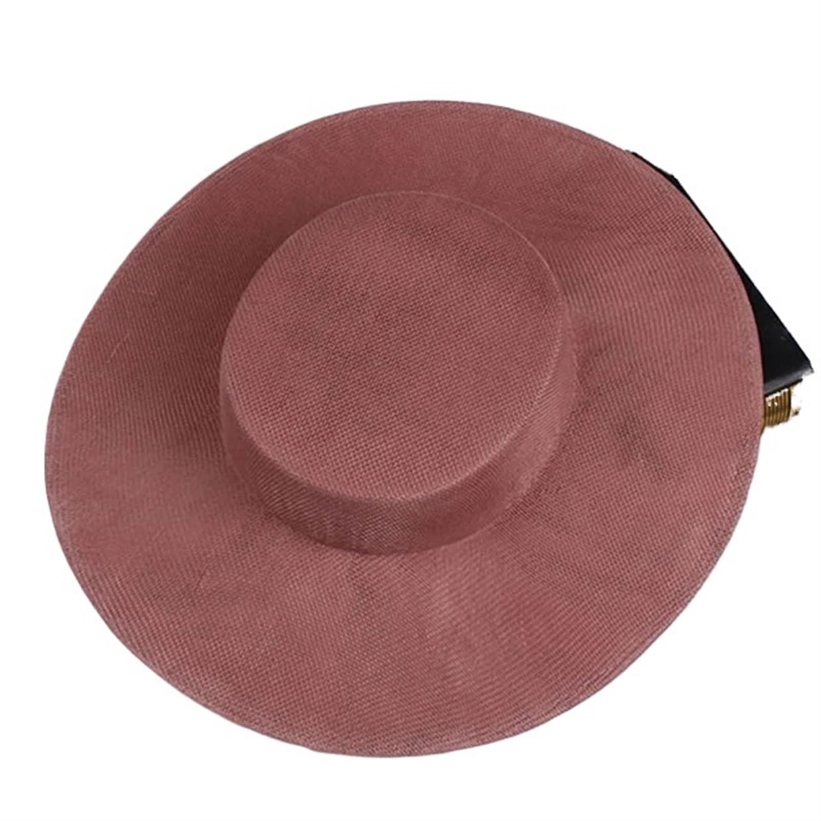 UALXPAO Wedding Hats 31CM Fascinates Base Big Cap Wedding Millinery Supplies DIY Hair Accessories Hat Women Church Headpiece for Tea Party,Weddings(Color3)