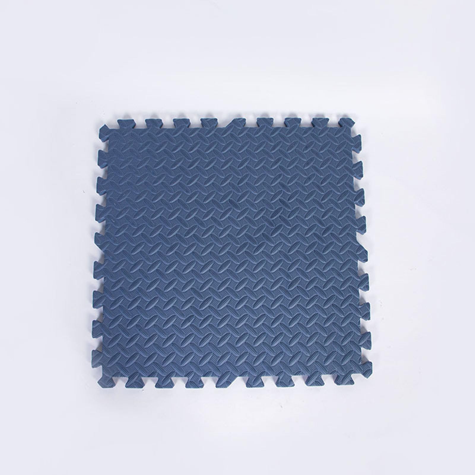 Generico Tappetini ad Incastro in Morbida Schiuma Blu Navy - 10 Tessere Puzzle ad Alta densità Extra Spesse 30x30x2,5 cm per Palestra Domestica, Sala Giochi, Esercizi e Yoga