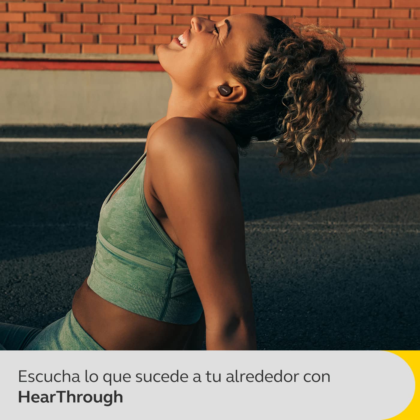 Jabra Elite 3 Active Auriculares Intraurales - Ajuste Deportivo, Cancelación Activa de Ruido (ANC) - Intrauriculares Bluetooth Inalámbricos Resistentes al Agua - Spotify Tap y Google Fast Pair - Negro