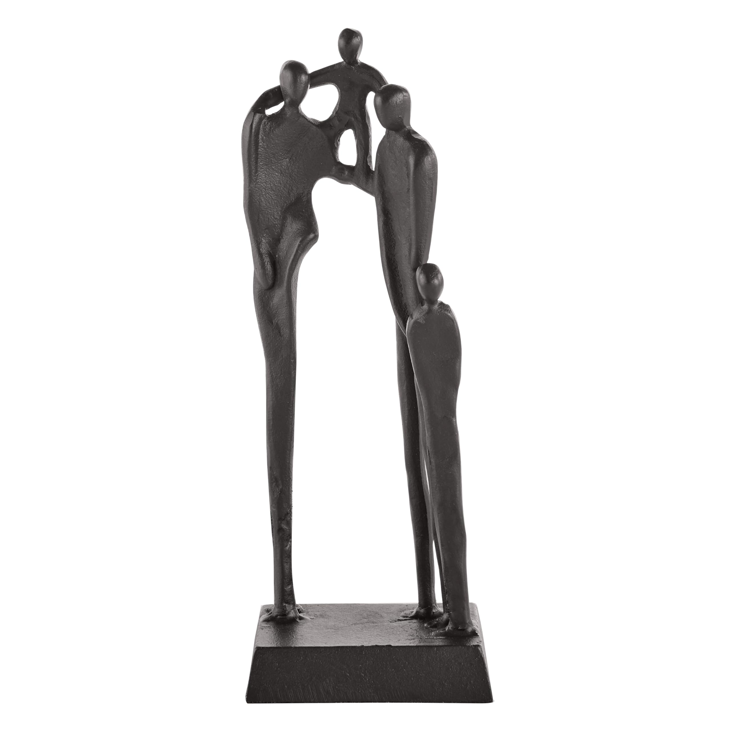 Amazon.com: Danya B Brown Cast Iron Abstract Family of Four