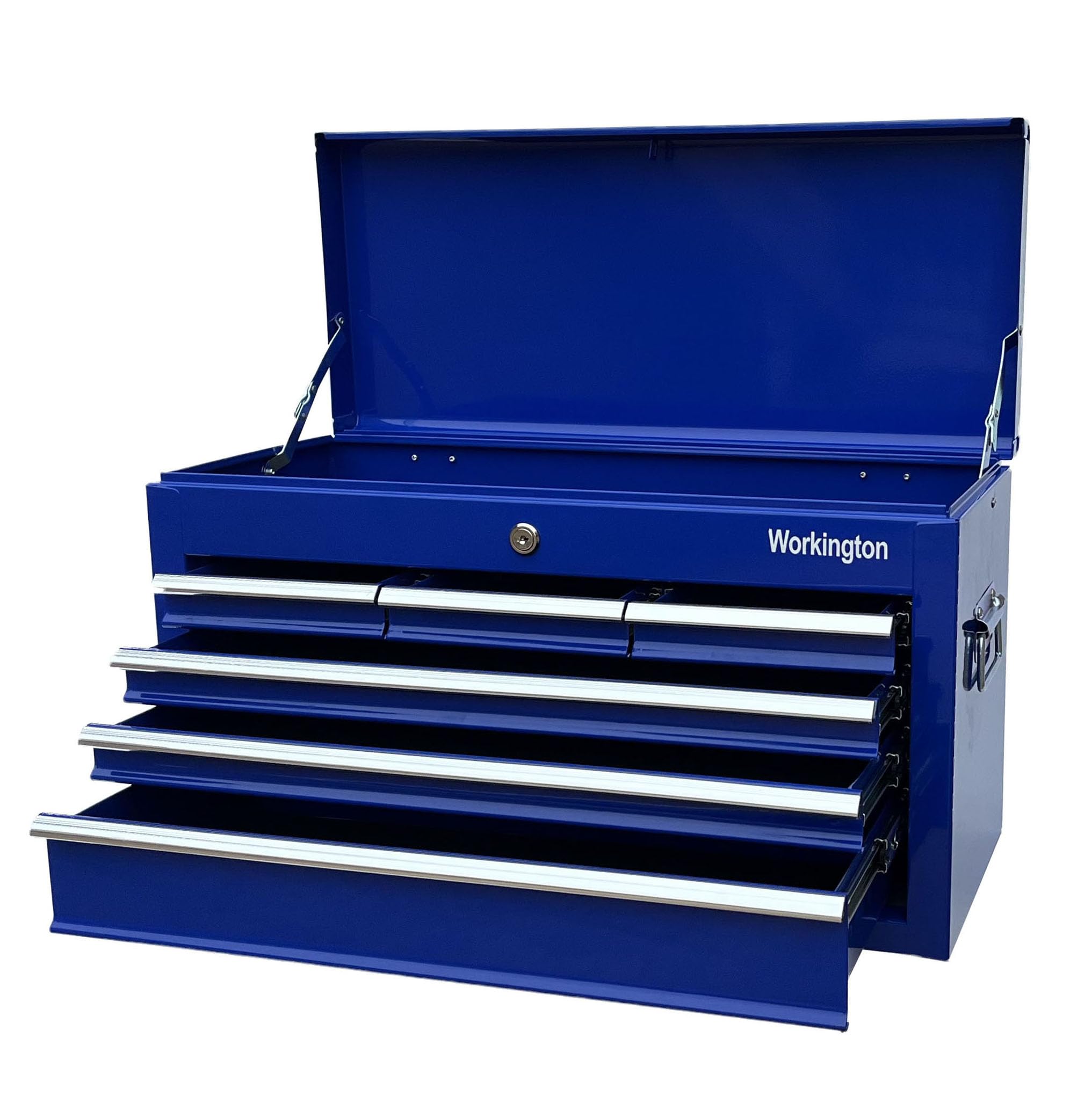 Workington Rolling Metal Tool Chest With 5 Drawers, 24" 5-Drawer Tool