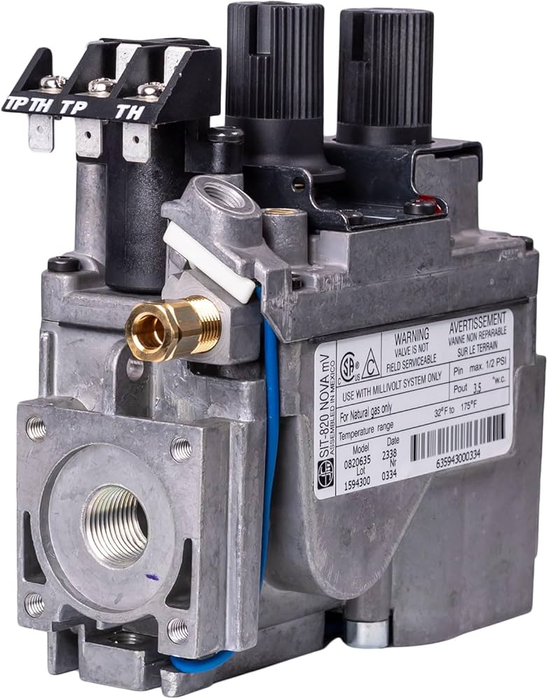 アウイナイト H6209 Gas Valve SIT 820 NOVA mV Series Lennox IHP