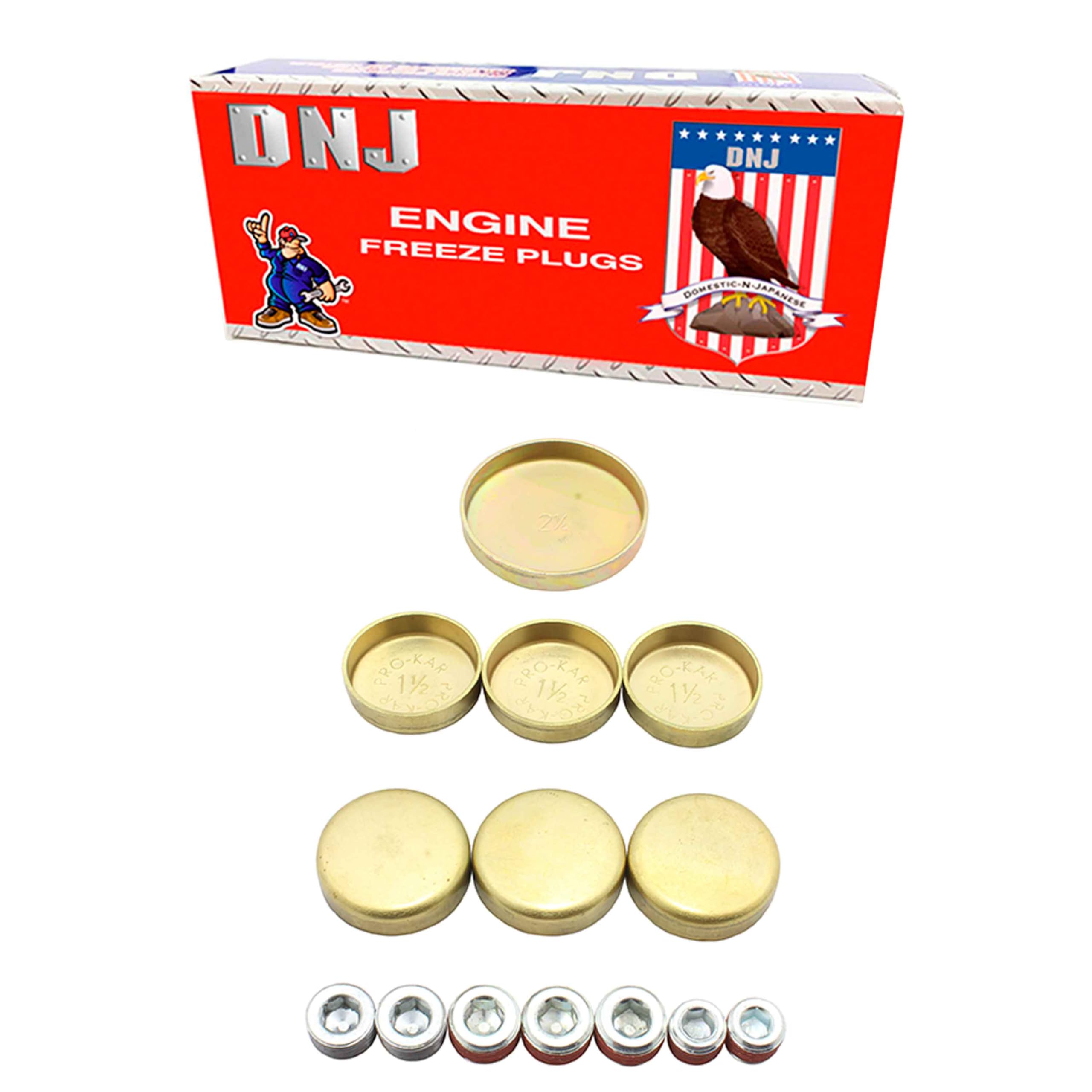Amazon.com: DNJ FPS4116 Brass Freeze Plug Set for 1989-2004 Ford