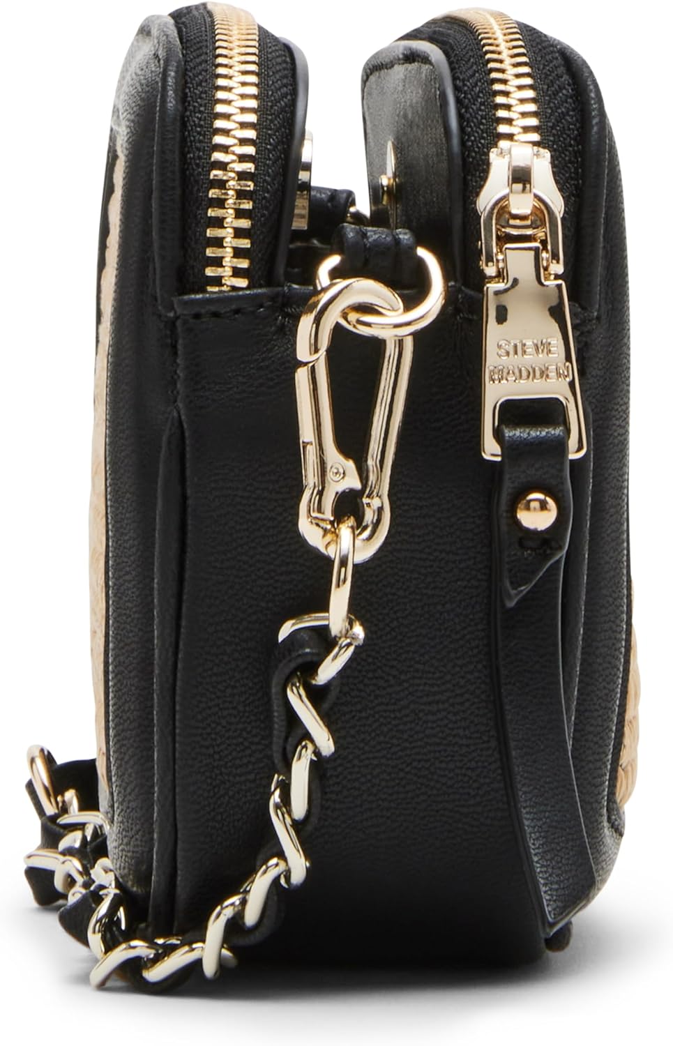 Steve Madden womens Steve Madden Daisy-s Double Zip Crossbody - Image 5