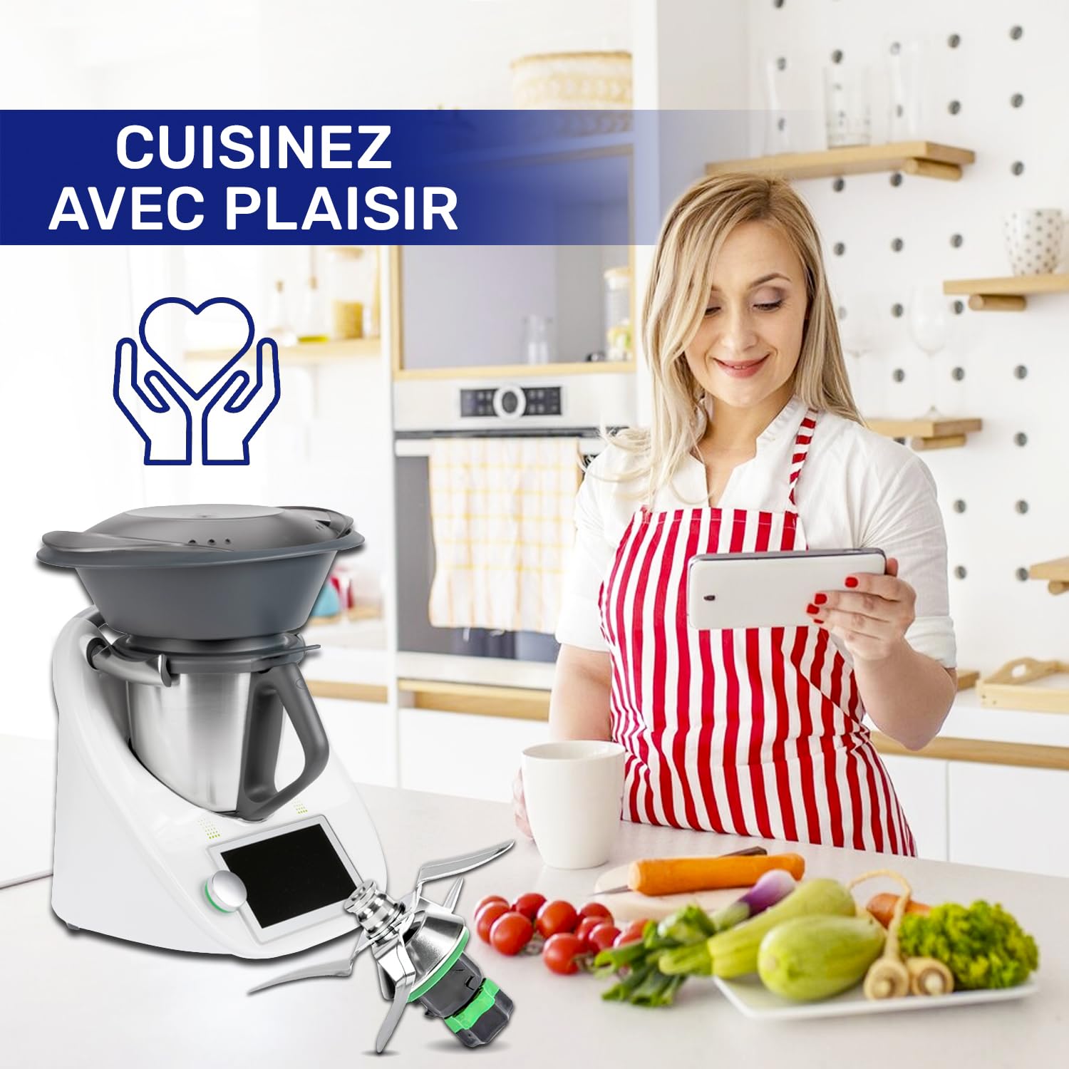 Couteau Hachoir Viande MS 4775250 Pour Moulinex Garantie De 10 Ans