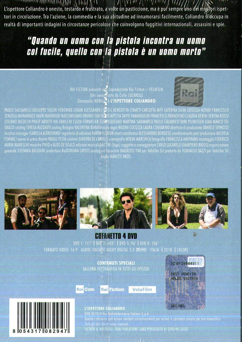 L''Ispettore Coliandro 7 Il Ritorno 3 (Box 4 Dvd)