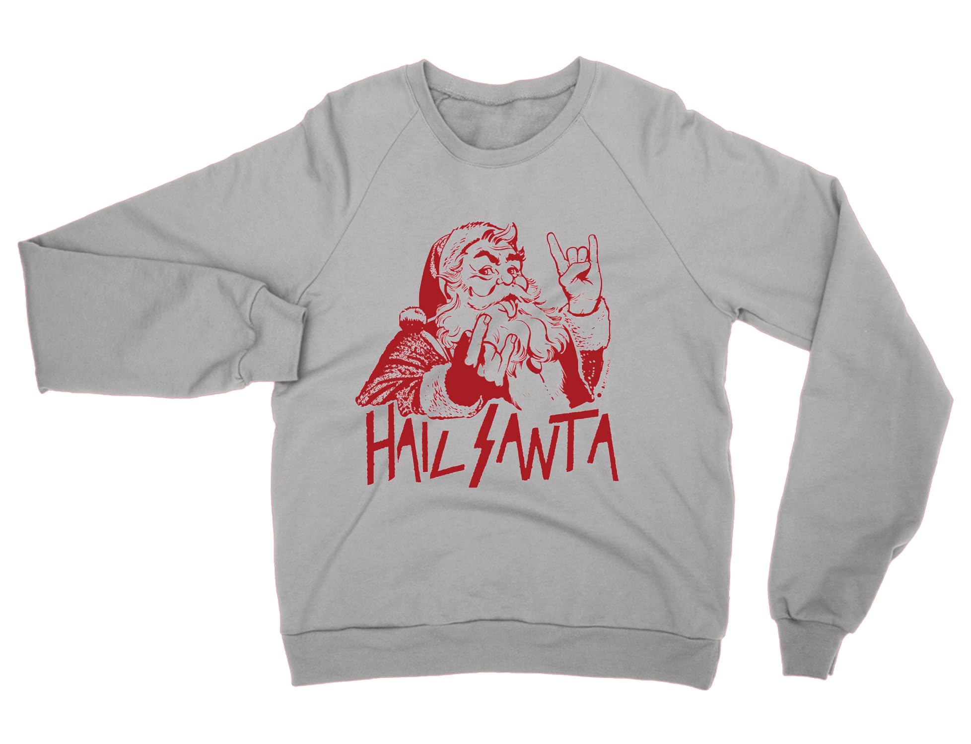 Sweat-shirt Hail Santa évitez le pull de Noël qui pique avec style
