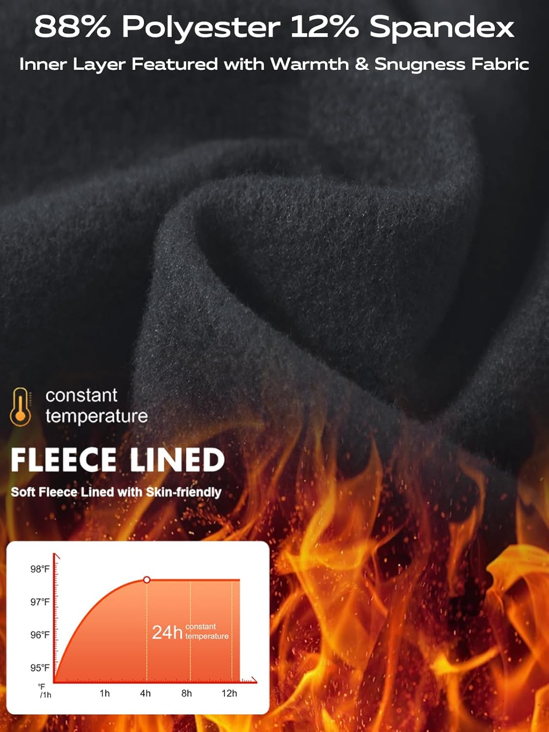 DEVOROPA Youth Boys Compression Thermal Shirt Long Sleeve Kids Fleece Baselayer Soccer Baseball Undershirt Slim/Regular/Husky - Image 5