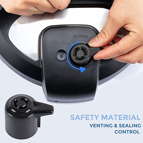 Miniatura 8 de Piezas de repuesto para olla a presión, mango de liberación de vapor, válvula de vapor para Instant Pot Duo Nova Duo Gourmet de 6 cuartos DUO CRISP