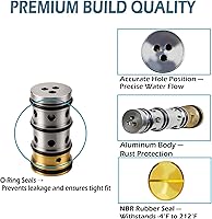 Vista 3 de ALITZ Compatible con Moen 1423 Bobina de equilibrio para grifos Moen para ducha y ducha Moen para válvula de control de temperatura de agua Cartucho
