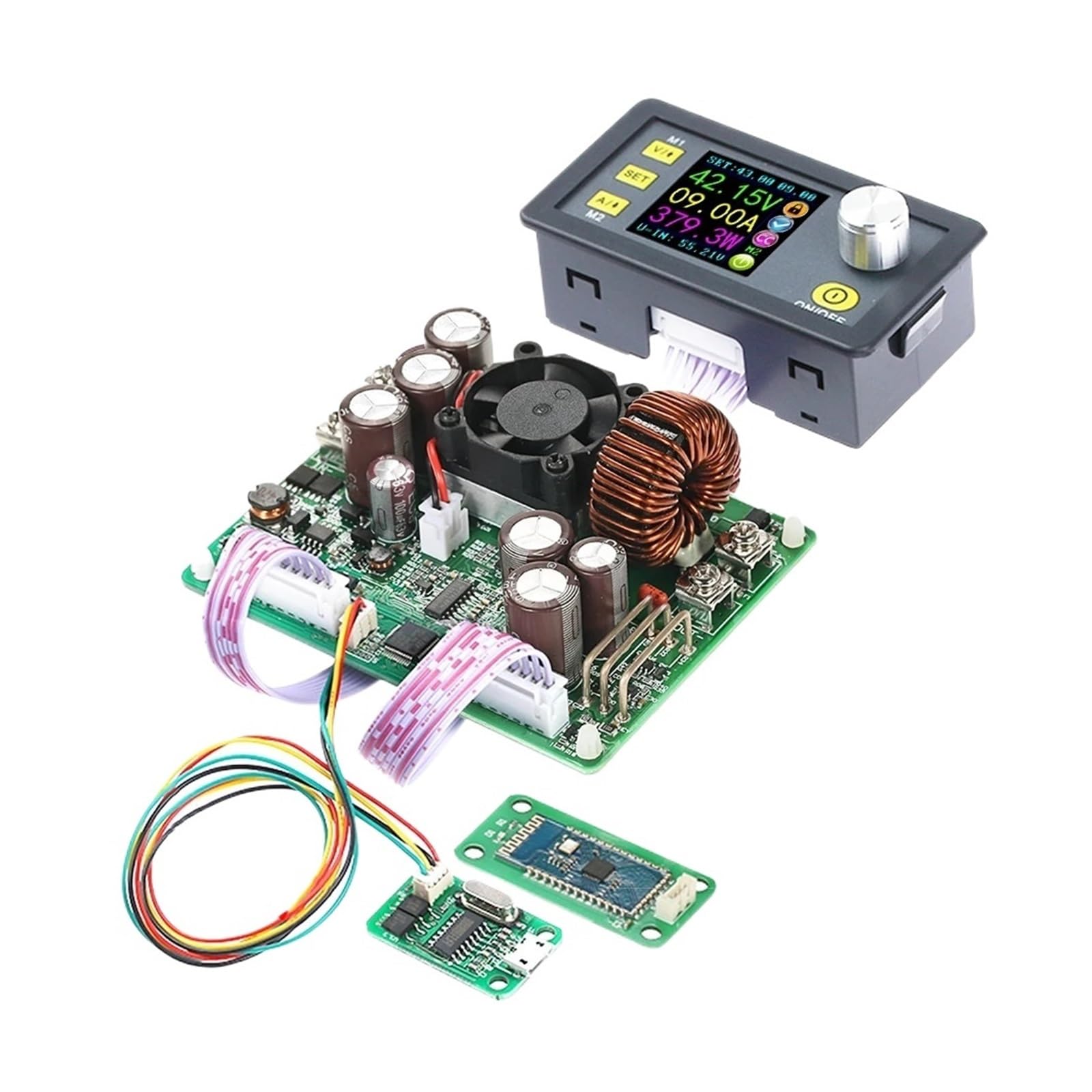 SWEWDSQG DPS5020 Constant Voltage current DC DC Step-down communication DC Power Supply buck Voltage converter 50V 20A(5020USBBT C2 X25A)