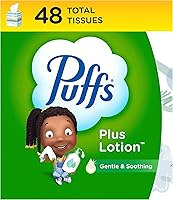 Vista 13 de Puffs Plus Loción de pañuelos faciales, 18 cubos, 56 pañuelos por caja
