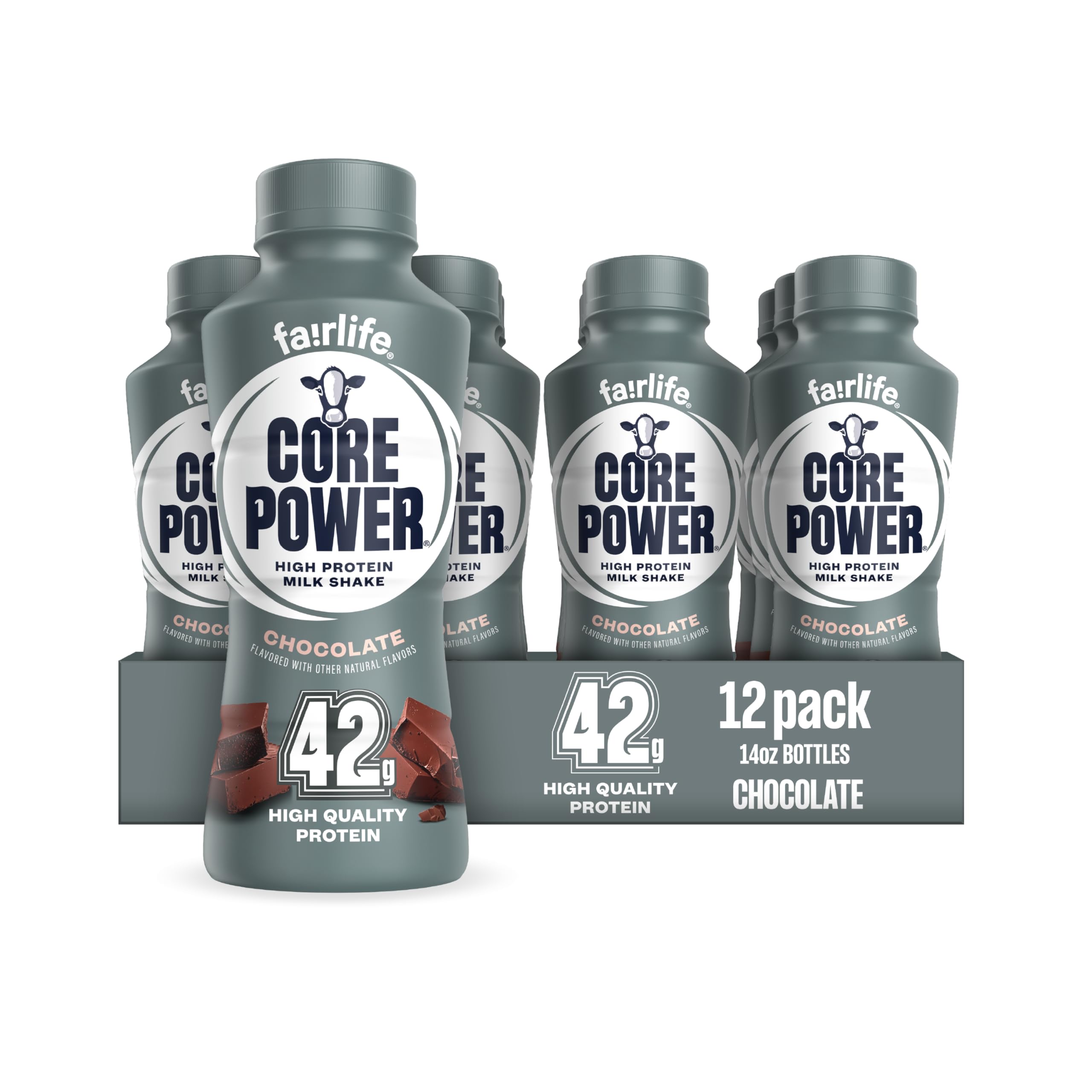 Core Power Elite High Protein Shake, Chocolate, 12 Pack