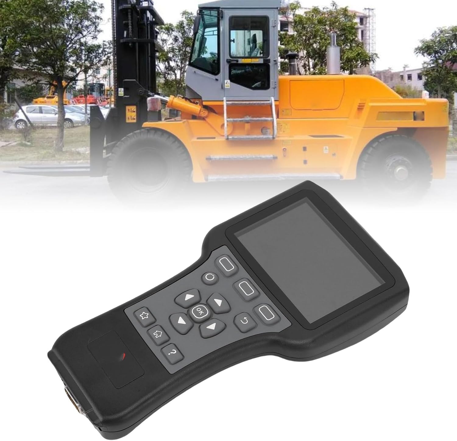 Fafeicy Electric Forklift Handheld Programmer Fit for Curtis 1244 1243 1230 1253 Diagnostic Tool with Fault Detection 1313-4331 1313-4401 for Service Technicians