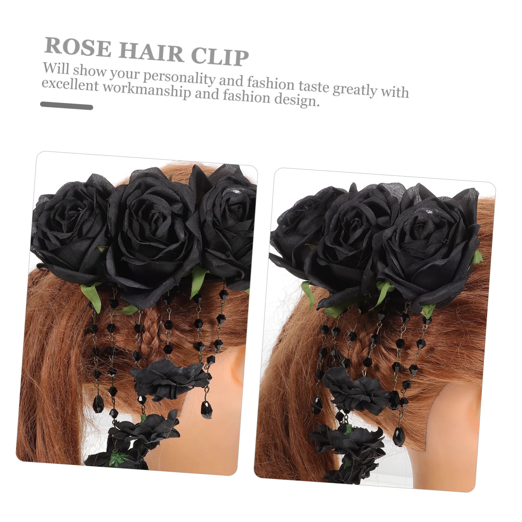 MAGICLULU 5piezas Para Cabello De Accesorios De Cabello De Halloween Horquillas Elegantes Para Mujeres y