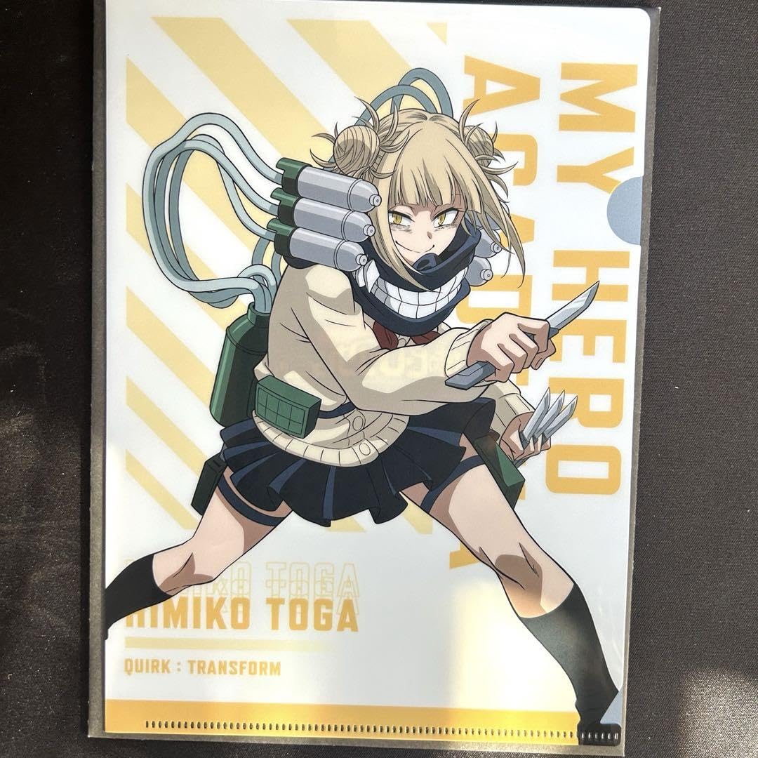 Amazon.co.jp: 僕のヒーローアカデミア トガヒミコ クリアファイル 