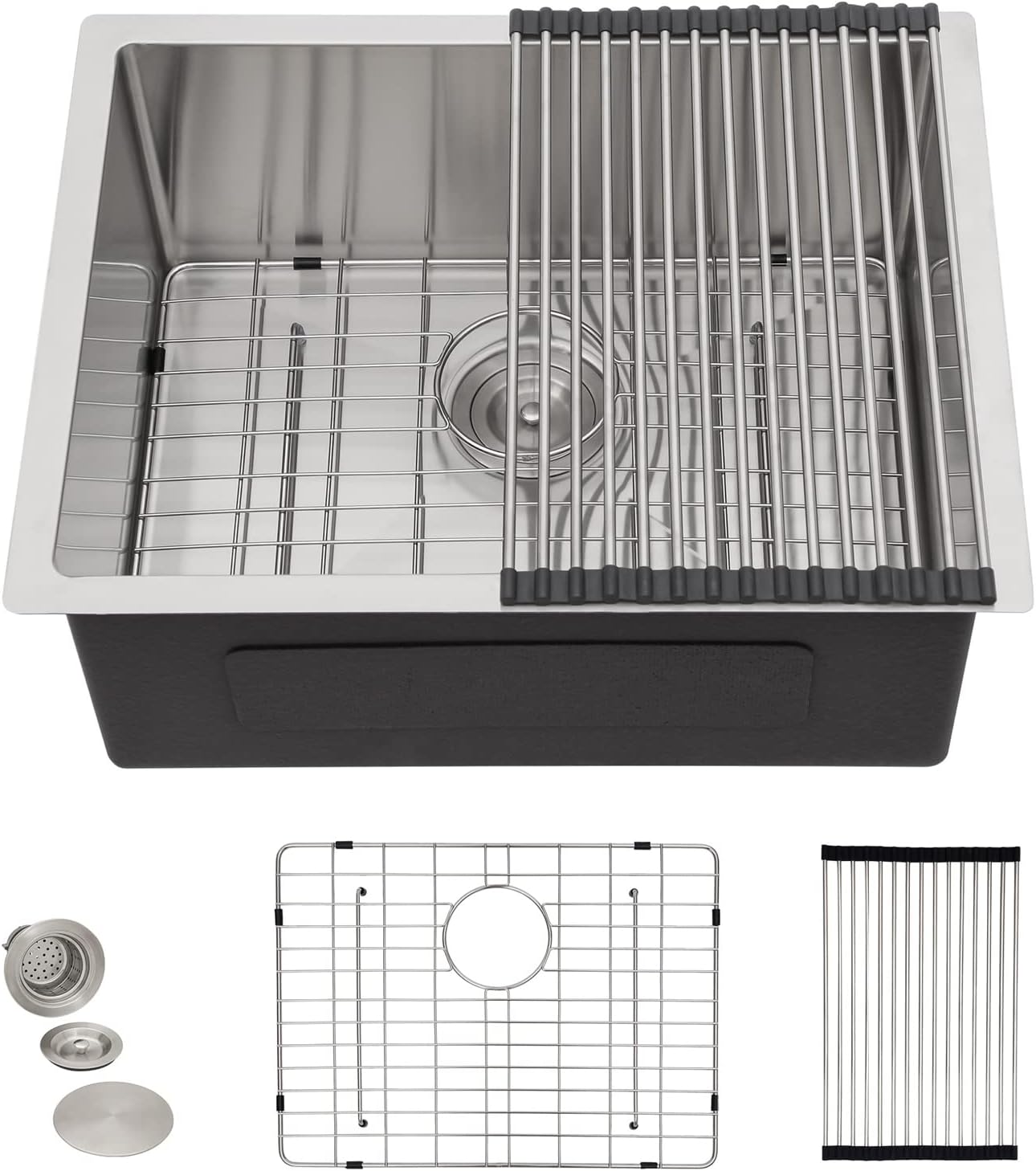 23 Bar Sink Undermount Fulorni 23"x18" Undermount Bar