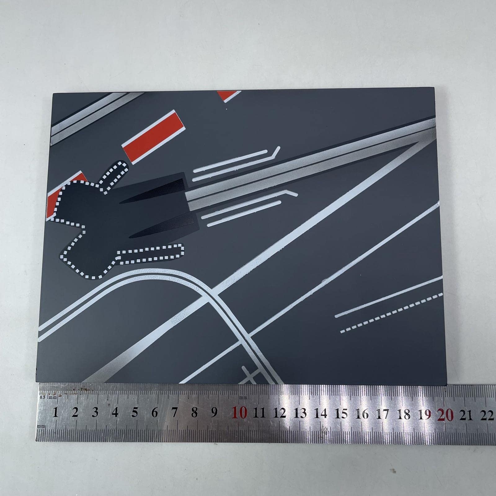 Amazon | DeeRace 1/144静的航空機滑走路モデル装飾空母デッキ