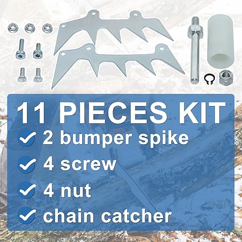 Miniatura 3 de AUMEL Kit de recogedor de cadena para perro Stihl MS660 MS460 MS440 066 046 044 Reemplazo de motosierra 1122 650 7700, 1122 664 0503