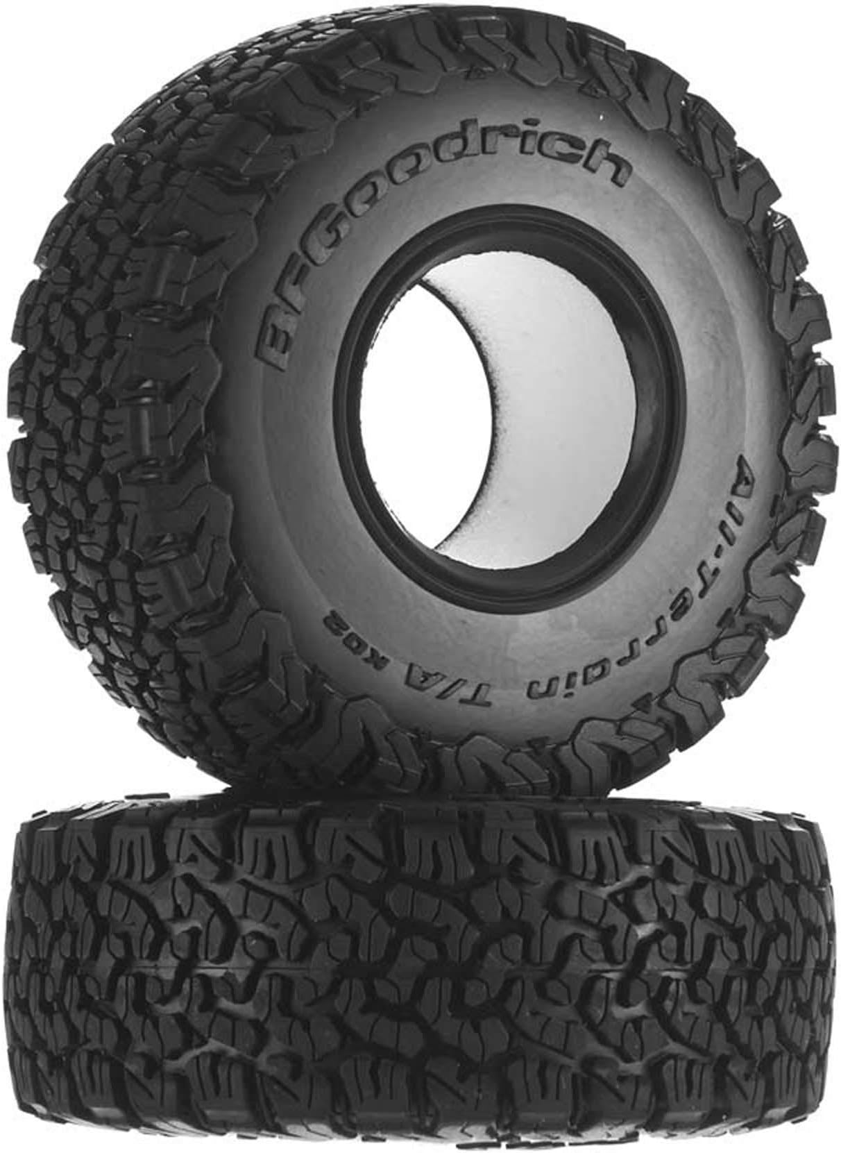 Axial AX31412 1.9 BF Goodrich All-Terrain T/A KO2 R35 Compound RC Tires with Foam Inserts (Set of 2): AXIC4412 , Black