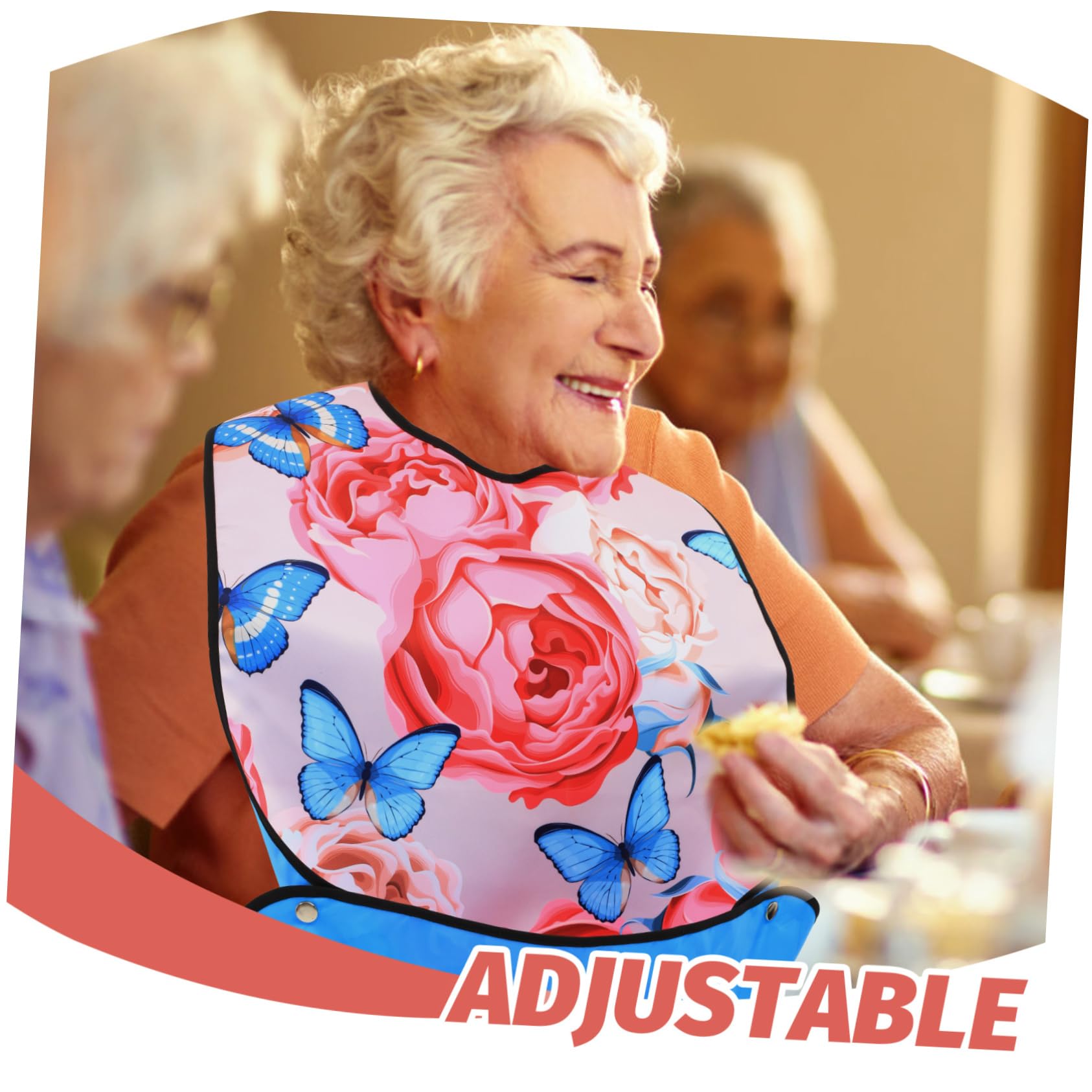Beaupretty 3 Pièces Bavoir Adulte Bavoir Pour Personnes Âgées Bavoirs Adultes Pour Hommes Dossards Adultes Handicapés Dossard Handicapé Protecteur De Vêtements De Ménage Bavoir Bébé Polyester
