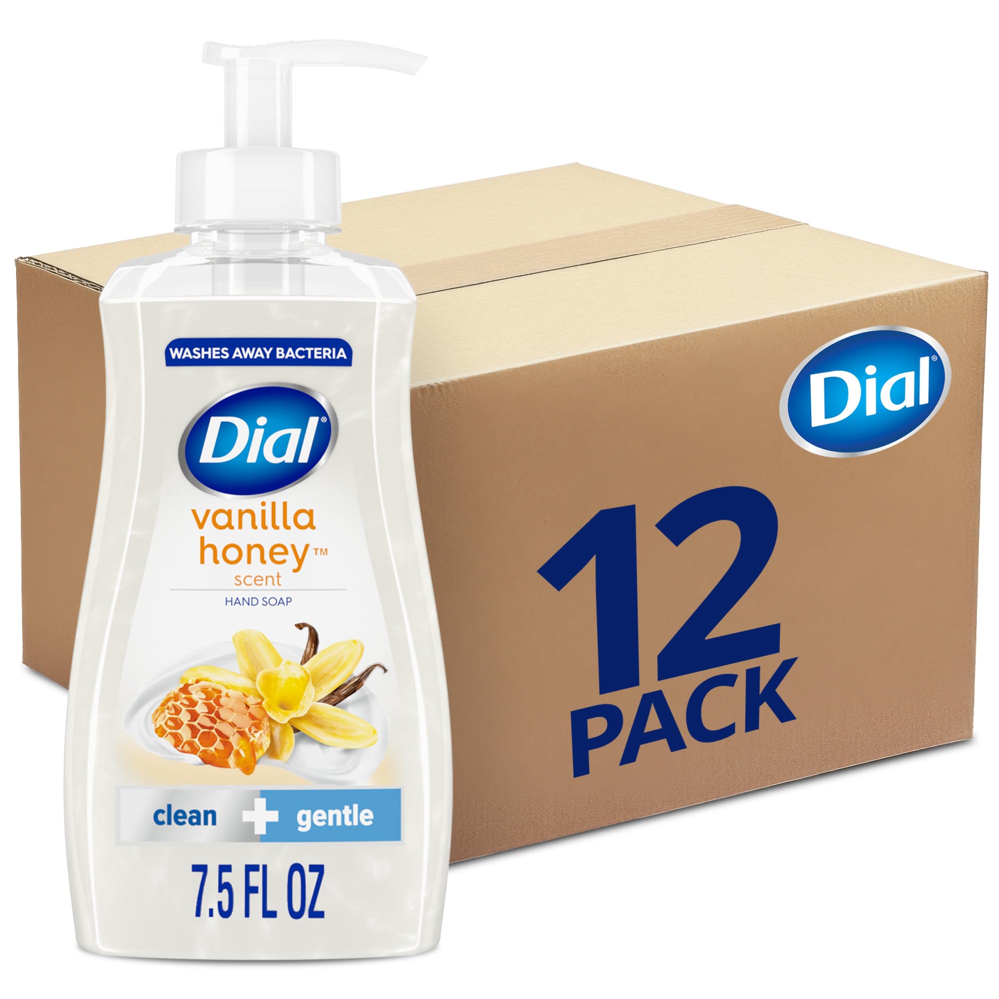 Dial Liquid Hand Soap, Vanilla H