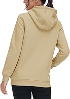 Vista 3 de MAGCOMSEN Sudaderas con capucha de sherpa para mujer, con forro polar, estilo casual, atlético, con bolsillo de canguro