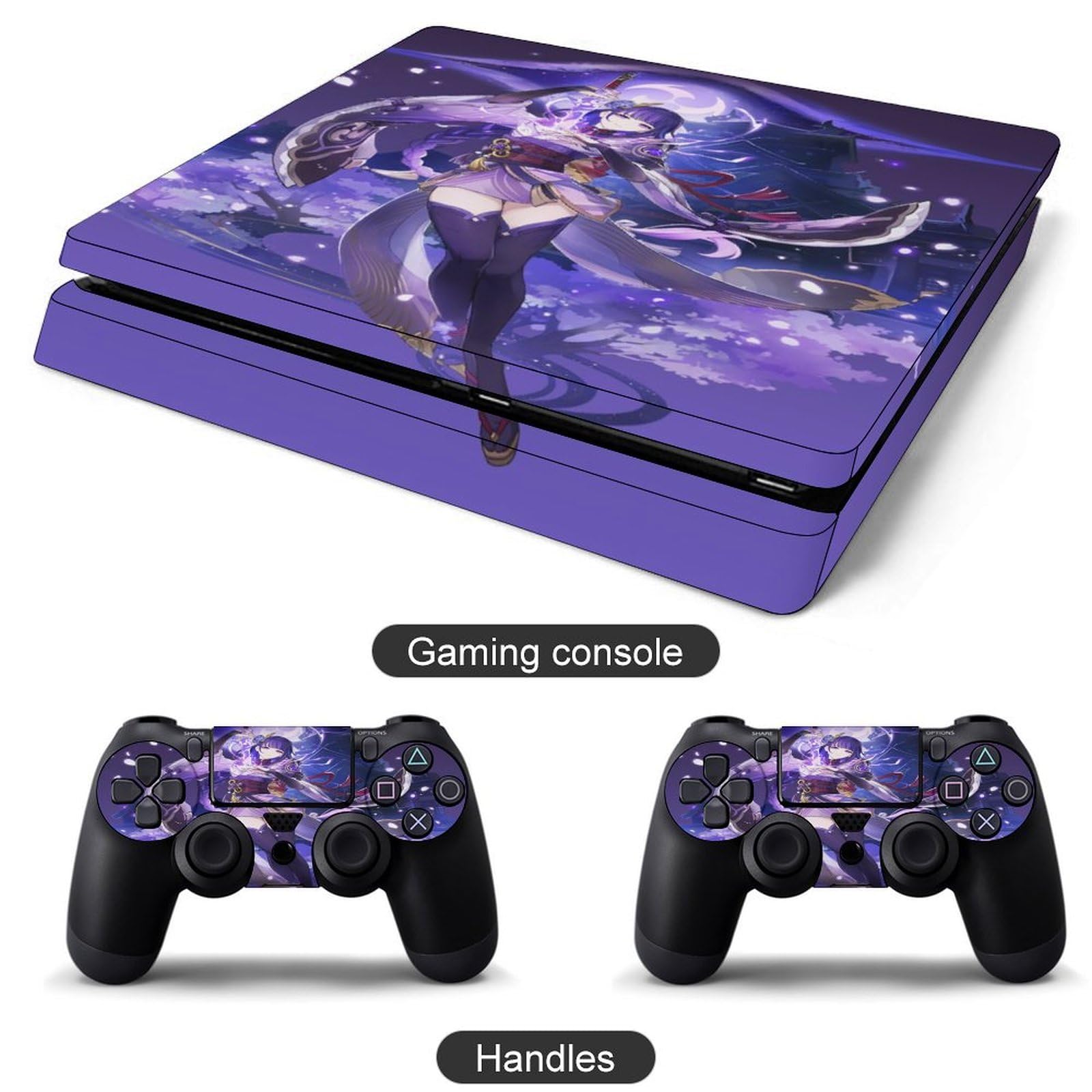 Amazon.co.jp: PS4 スキンシール PS4本体とゲームコントローラー用 原 