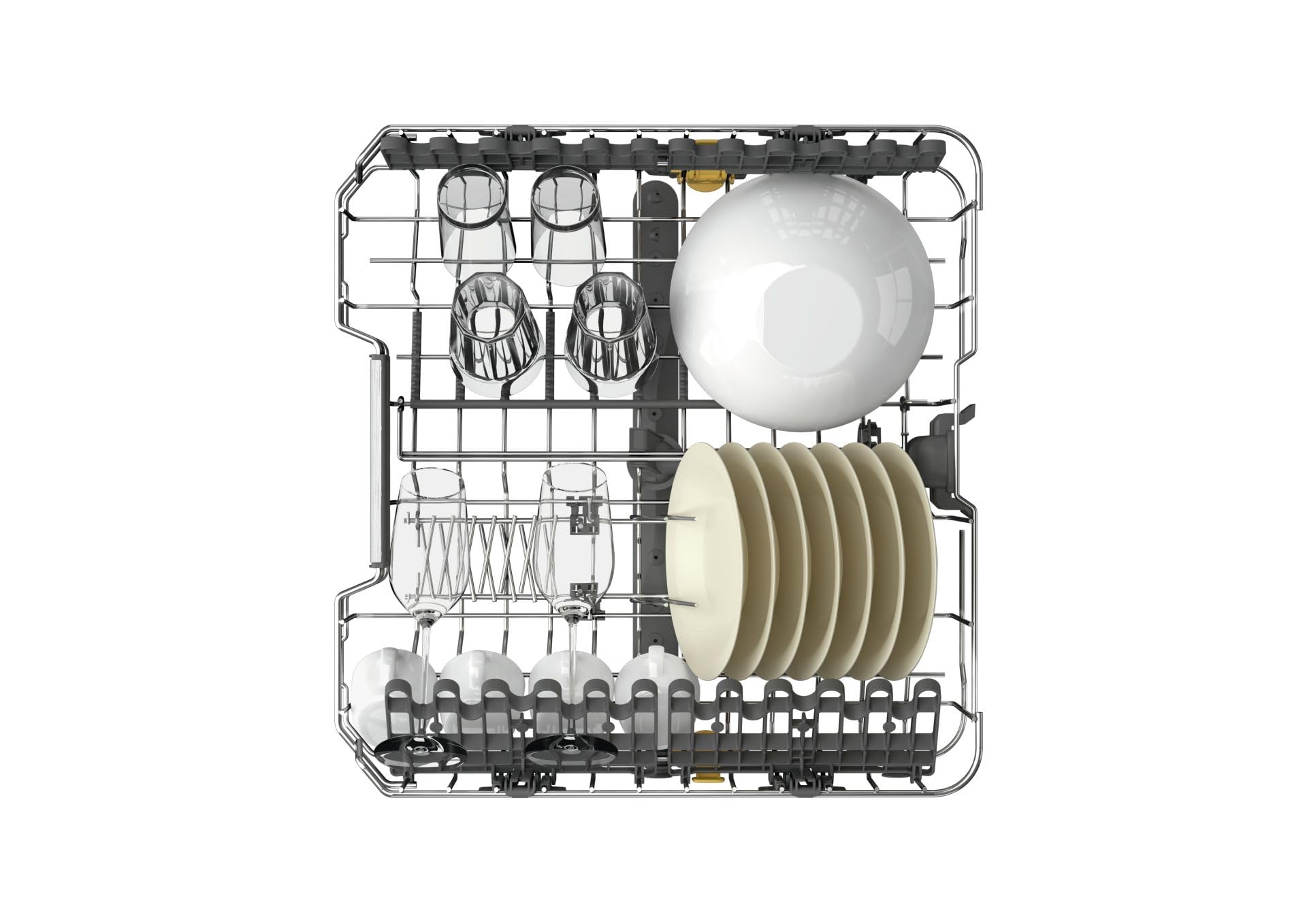 Whirlpool W7FHS51X Lave-vaisselle 60 cm MaxiSpace