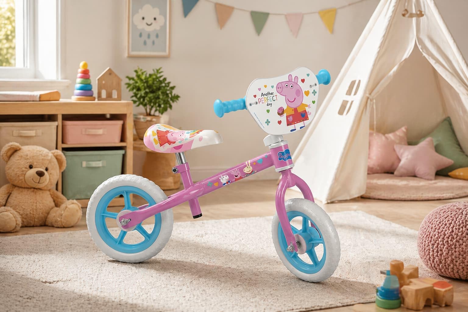 Rider Bike 10" Peppa Pig Rosa
