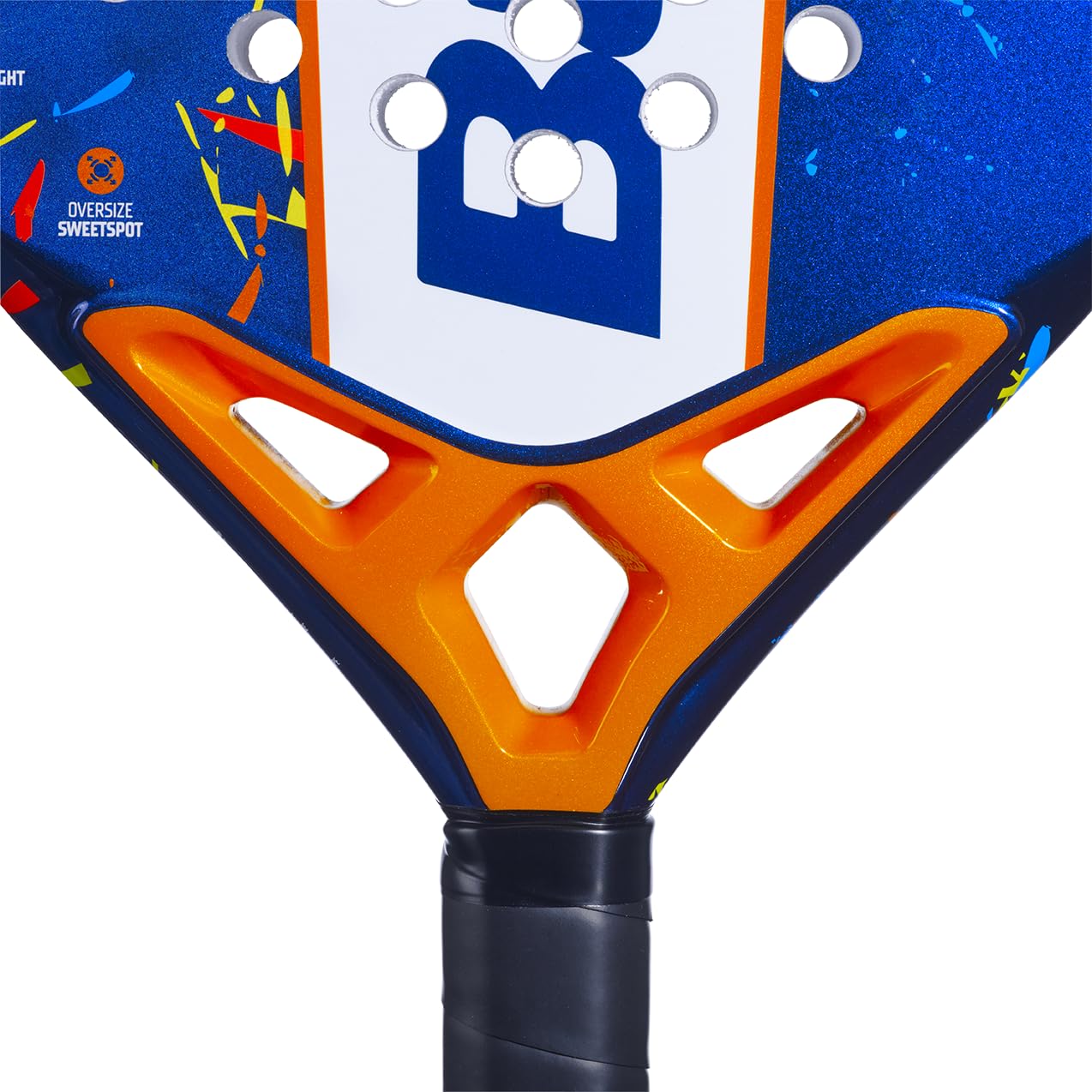 Babolat, Pala de pádel Modelo Alioth JR, Gran tolerancia para ataques precisos, Maniobrabilidad óptima, Forma Redonda Oversize para Mejor Control