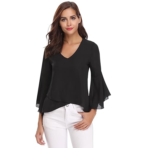 blusas elegantes en amazon